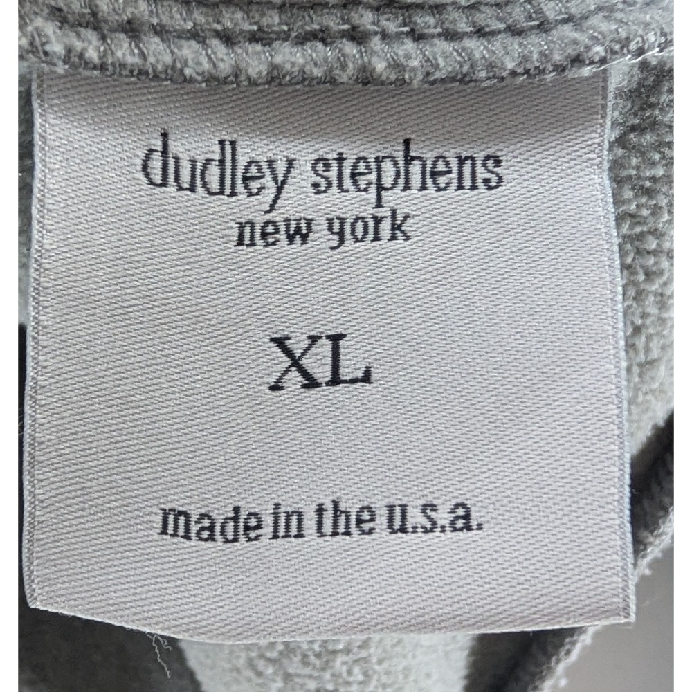 Dudley Stephens Womens XL Gray Fleece Turtleneck Cowl Neck Pullover Top USA Made - Picture 5 of 6